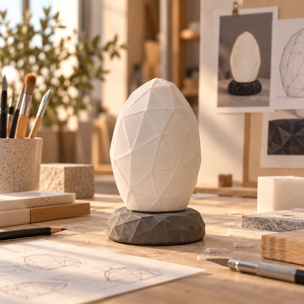 Physical ORBI lamp prototype